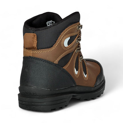 Gar198 - Botas Industriales con Casco de Acero, Suela Antiderrapante, en Piel